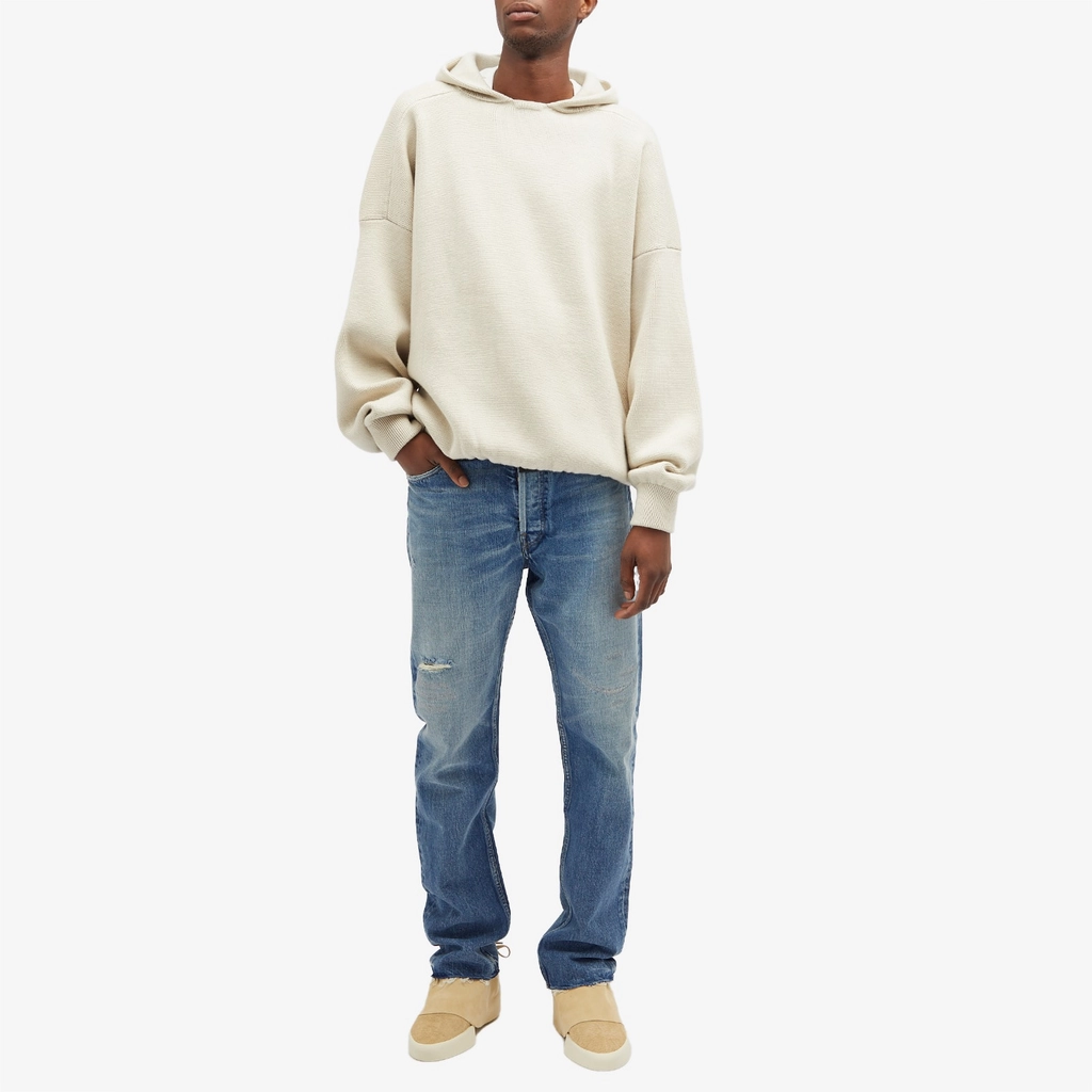 Fear of God Men's Straight 5-Pocket Jeans Medium Indigo